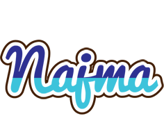 Najma raining logo