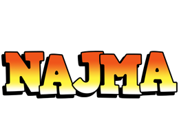 Najma sunset logo