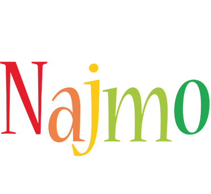 Najmo birthday logo