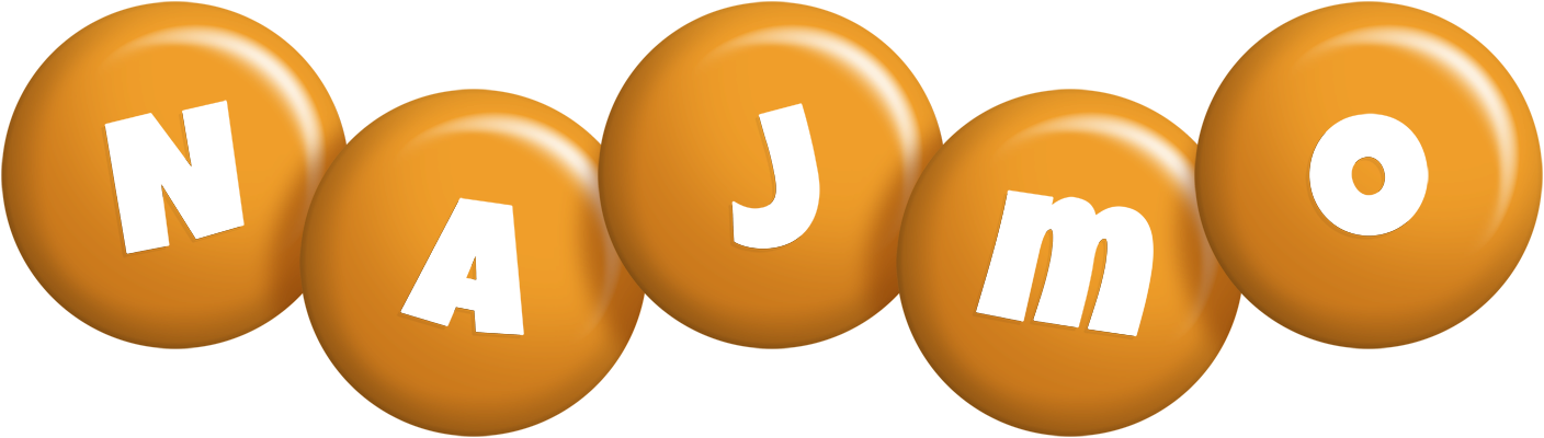 Najmo candy-orange logo