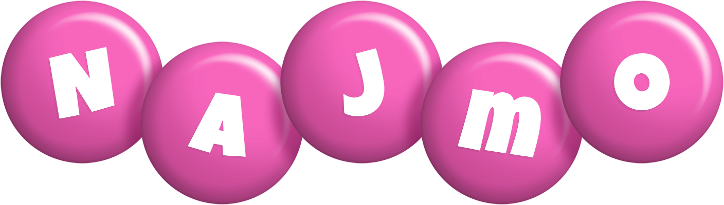 Najmo candy-pink logo