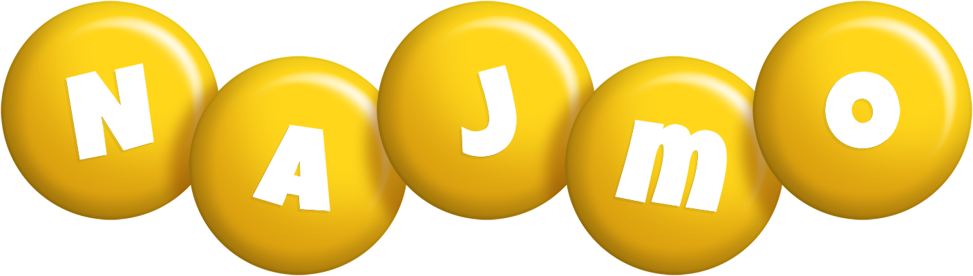 Najmo candy-yellow logo