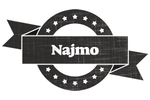 Najmo grunge logo