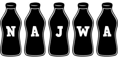 Najwa bottle logo