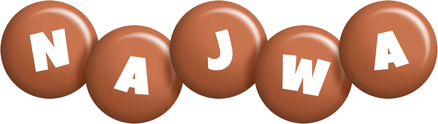 Najwa candy-brown logo