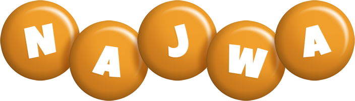 Najwa candy-orange logo