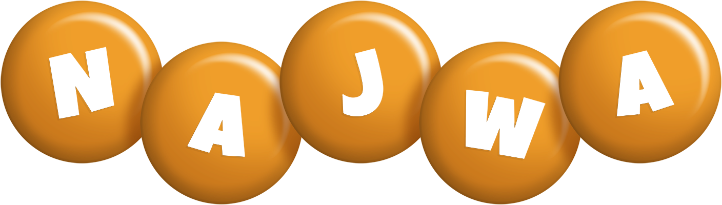Najwa candy-orange logo