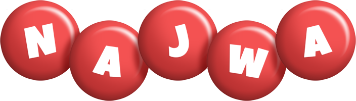 Najwa candy-red logo