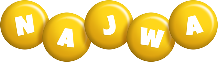 Najwa candy-yellow logo