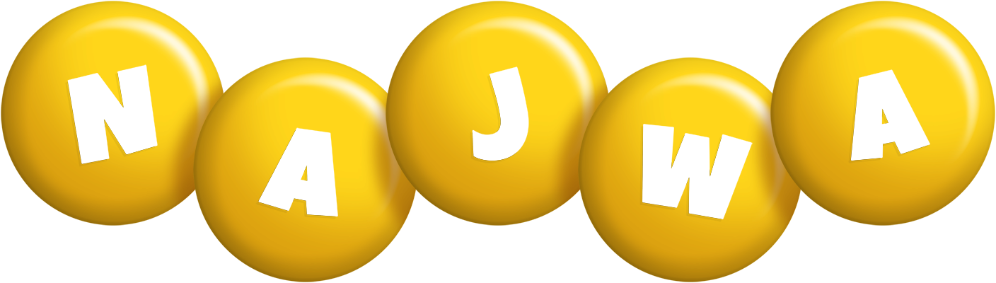 Najwa candy-yellow logo