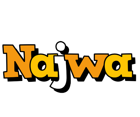 Najwa cartoon logo