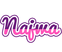 Najwa cheerful logo