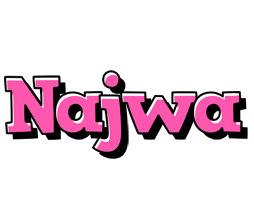 Najwa girlish logo