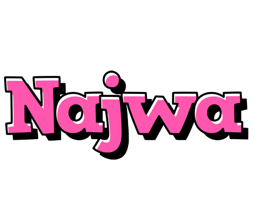 Najwa girlish logo