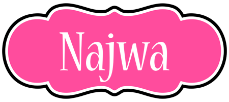 Najwa invitation logo