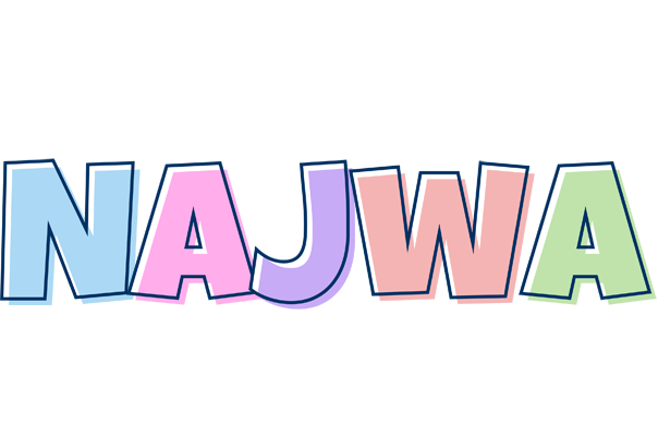 Najwa pastel logo