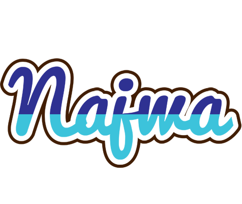 Najwa raining logo