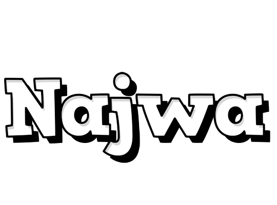 Najwa snowing logo