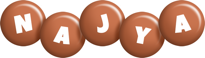 Najya candy-brown logo