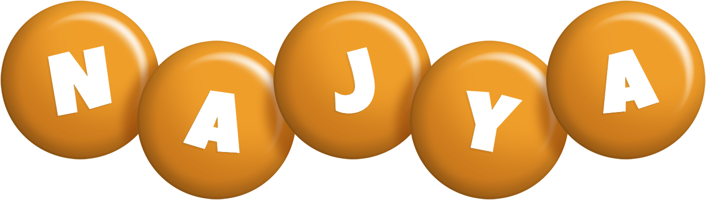 Najya candy-orange logo