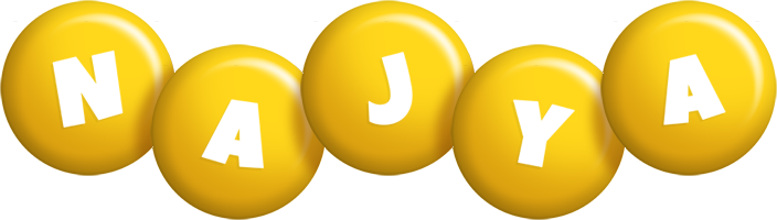 Najya candy-yellow logo