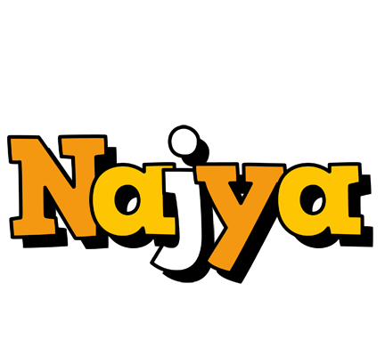 Najya cartoon logo