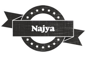 Najya grunge logo