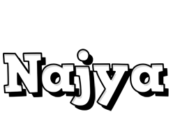 Najya snowing logo