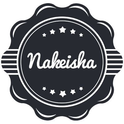 Nakeisha badge logo