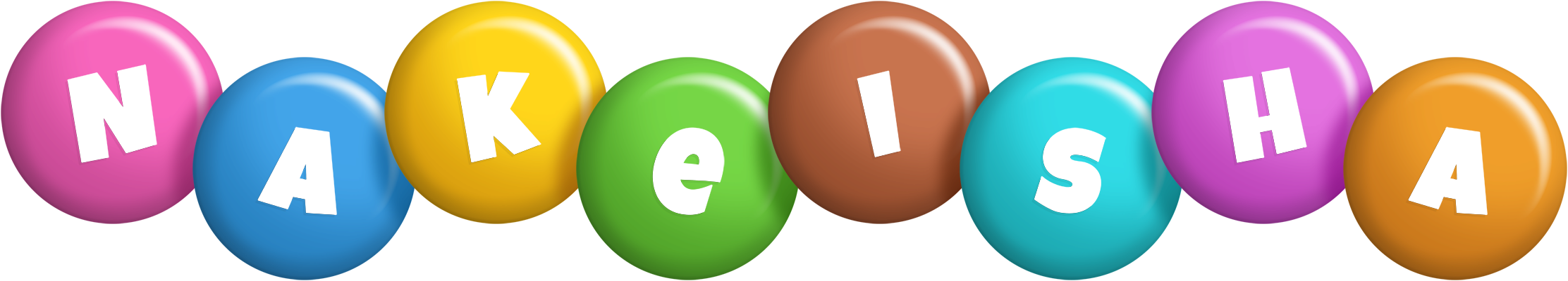 Nakeisha candy logo