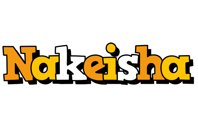 Nakeisha cartoon logo