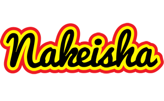 Nakeisha flaming logo