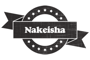 Nakeisha grunge logo