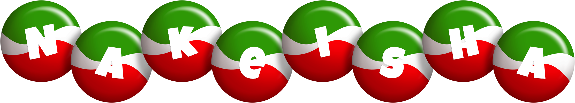 Nakeisha italy logo