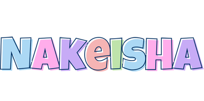 Nakeisha pastel logo