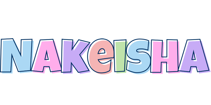 Nakeisha pastel logo