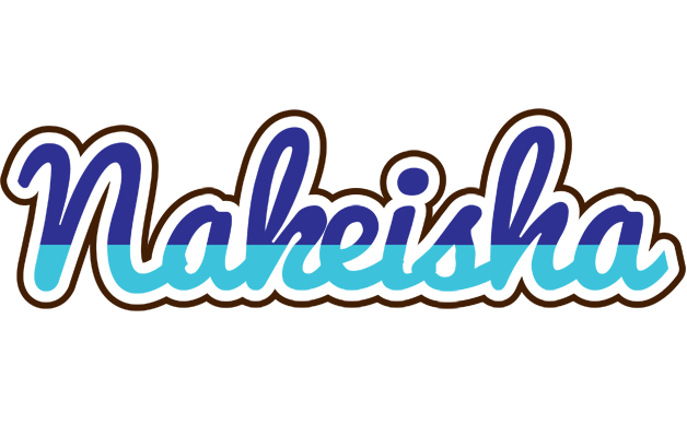 Nakeisha raining logo