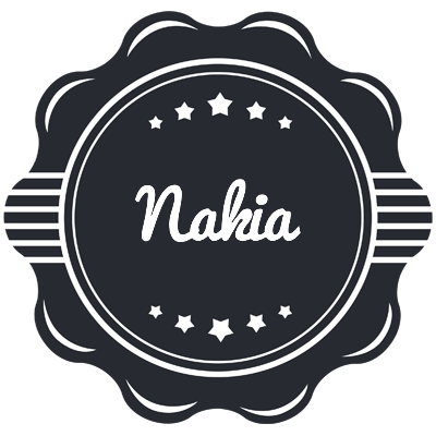 Nakia badge logo
