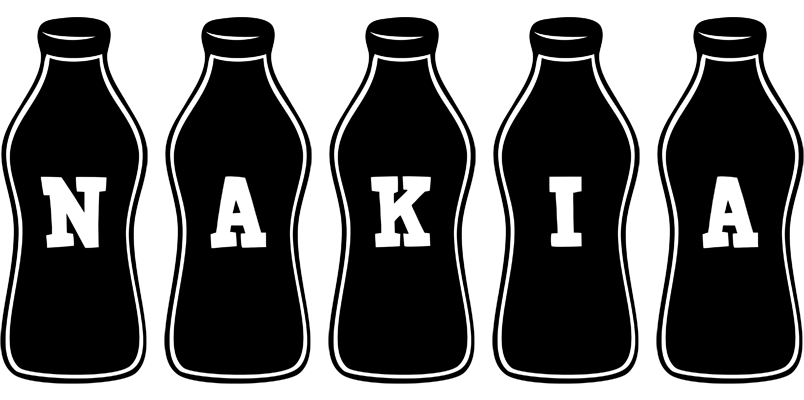 Nakia bottle logo
