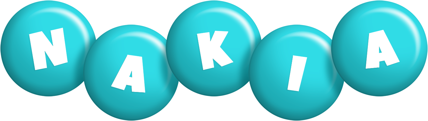 Nakia candy-azur logo