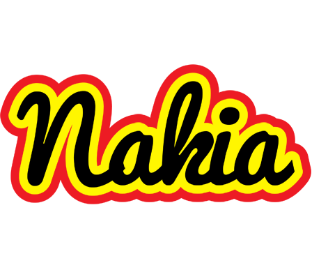 Nakia flaming logo
