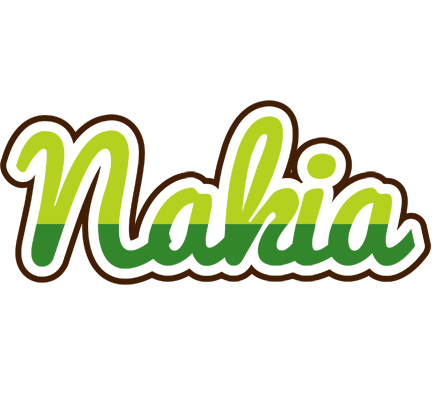 Nakia golfing logo