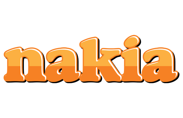 Nakia orange logo