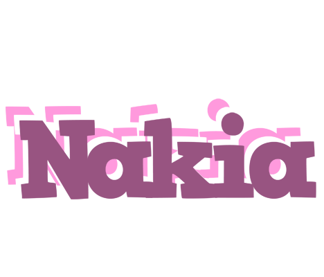 Nakia relaxing logo