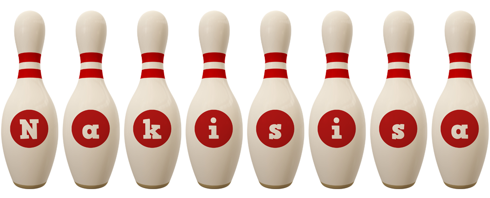Nakisisa bowling-pin logo