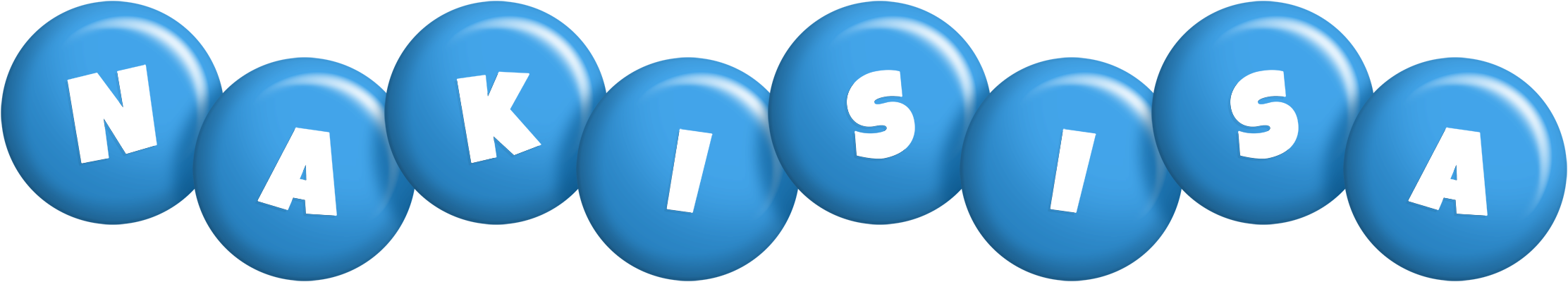 Nakisisa candy-blue logo