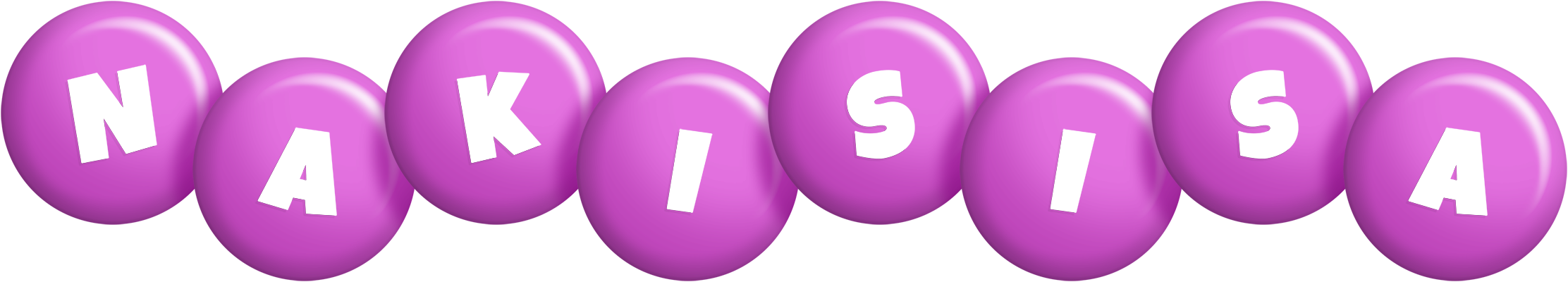 Nakisisa candy-purple logo