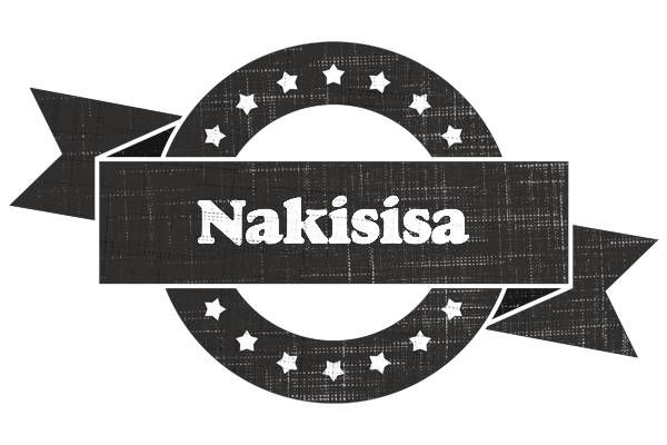 Nakisisa grunge logo