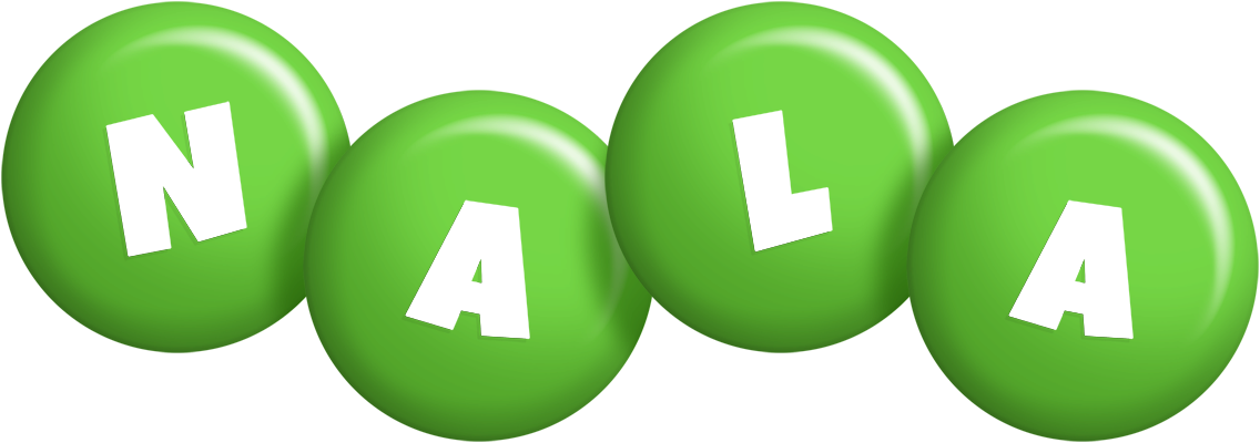 Nala candy-green logo