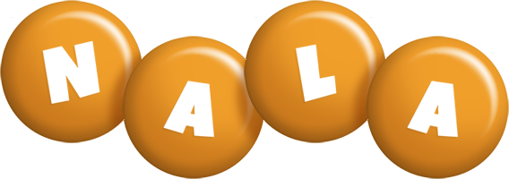 Nala candy-orange logo